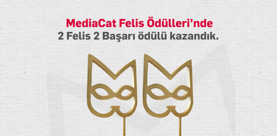 MediaCat Felis Ödülleri'nde 2 Felis 2 Başarı ödülü kazandık!