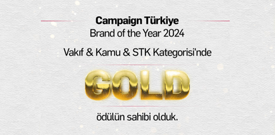 Campaign Türkiye Brand of the Year 2024’ten TEV'e GOLD Ödül!
