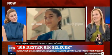 NOW TV Merve Yıldırım ile Çalar Saat | Bir Destek Bir Gelecek 03.09.2024