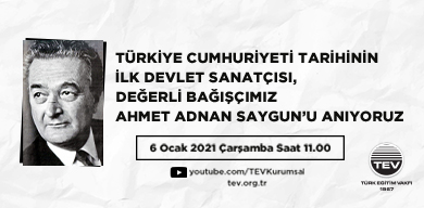 Ahmet Adnan Saygun 30. Anma Yıl Dönümü-Online Mevlit ve Dua