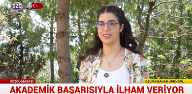 TEV İnanç Lisesi öğrencisi Delfin Bahar Üründül’ün başarı hikâyesi, Sözcü TV’de yayınlandı!